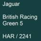 Preview: Jaguar, British Racing Green 5, HAR / 2241.